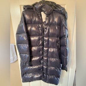 Men’s Monclear Long Winter Coat, SIZE 36 NWT